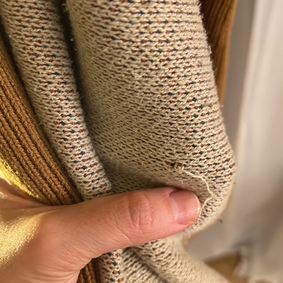 Ecoté open cardigan sweater size M - Picture 6 of 7